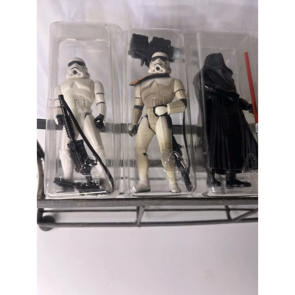 4 Kenner Star‎ Wars Figures, 1 Hasbro Figure With Accessories Lot